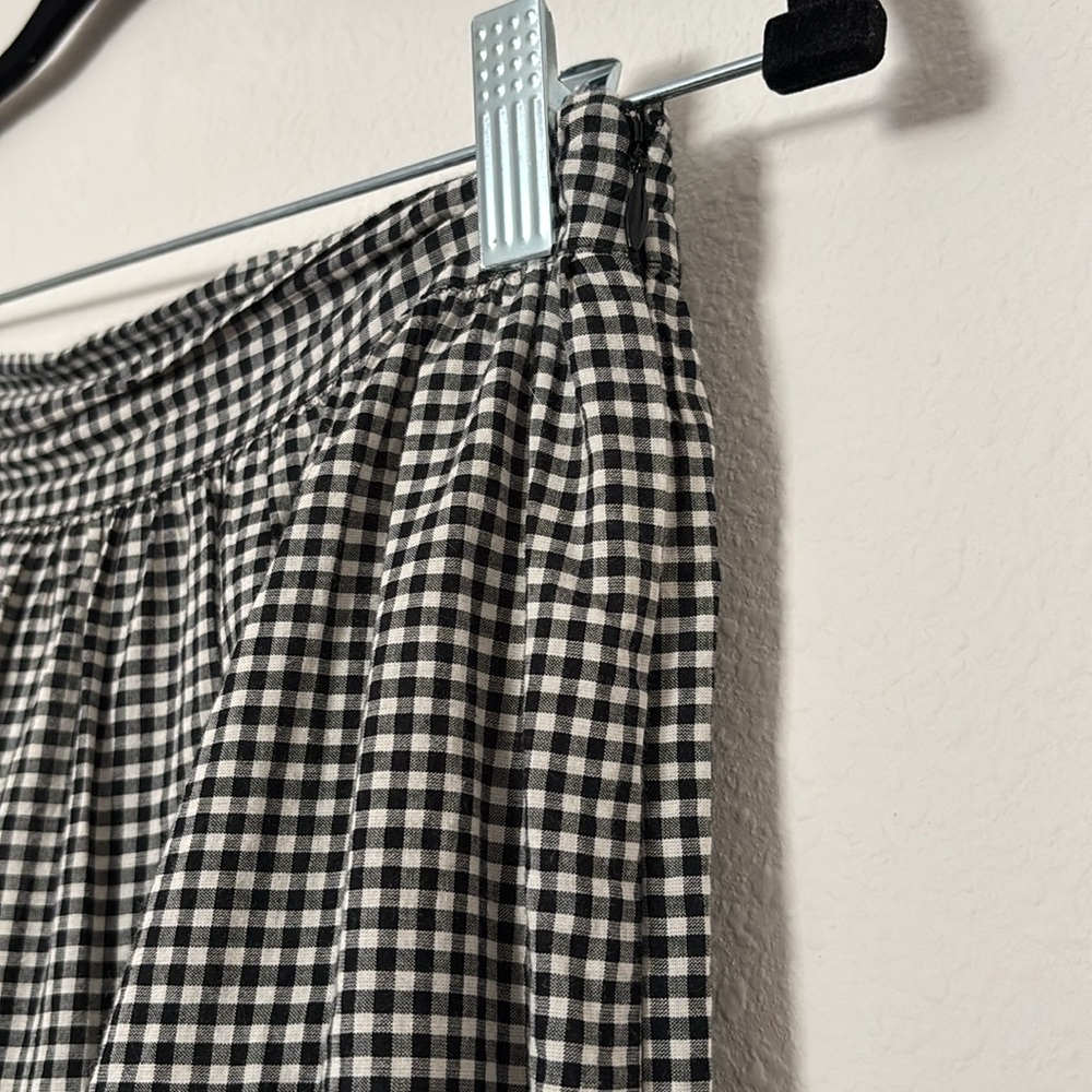 NWT DÔEN Sebastiane 🐚 La Madalena Gingham Skirt Size S - Picture 4 of 8